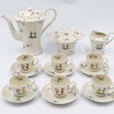 Limoges Haviland porcelain coffee service for Au Vase Etruscan chinese décor