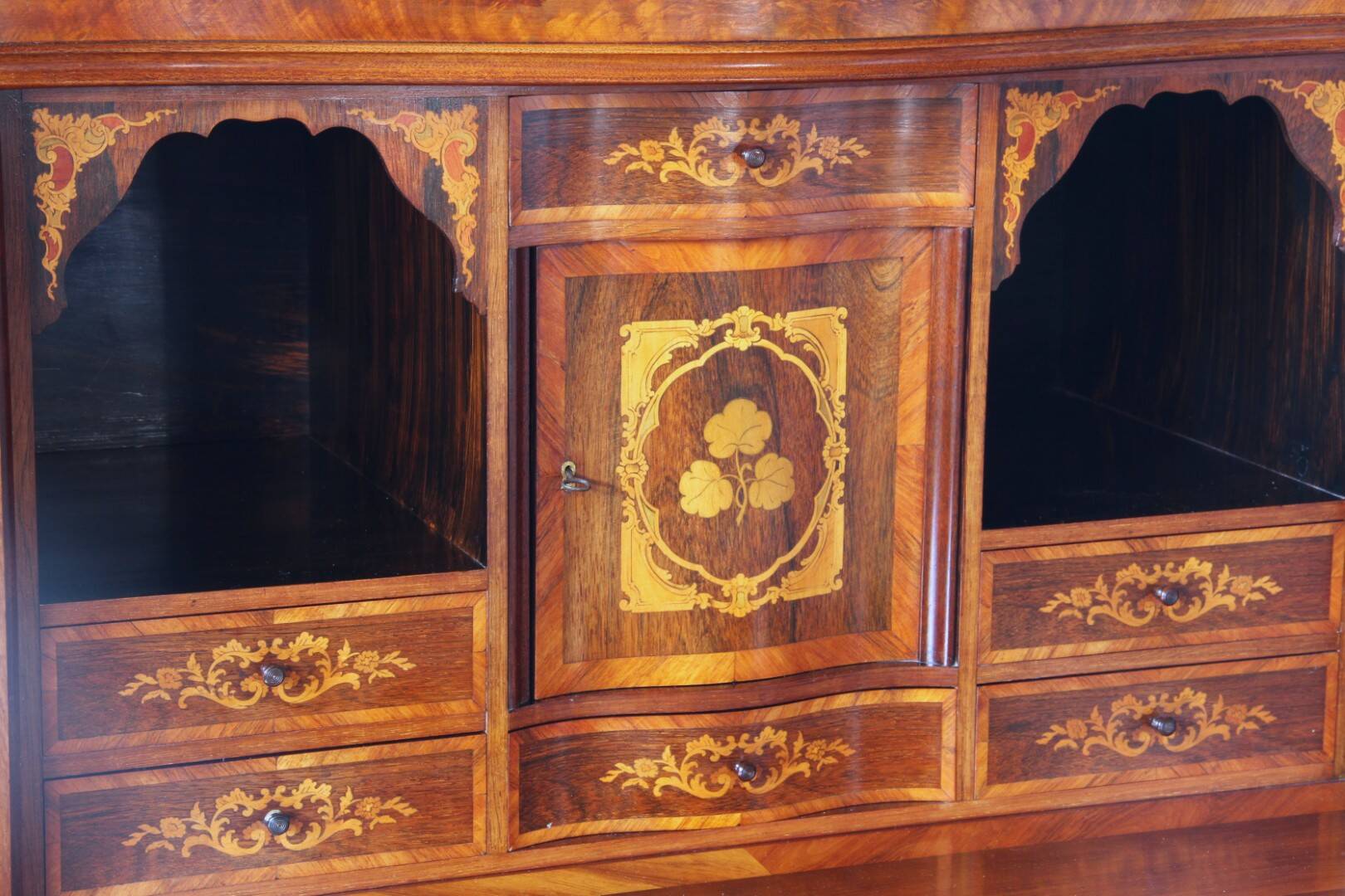 Vintage Danish Walnut 19th-century escritoire / Secretary, Victorian style