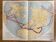 Old Map of Mines and Energy Sources — Northern Hemisphere | Oil,