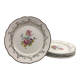 6 flat plates "Digoin Sarreguemines" model Arabesques
