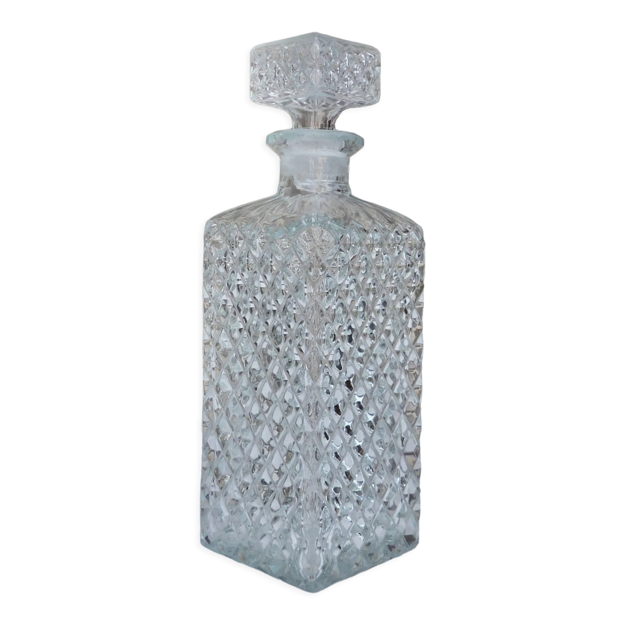 Glass whisky decanter