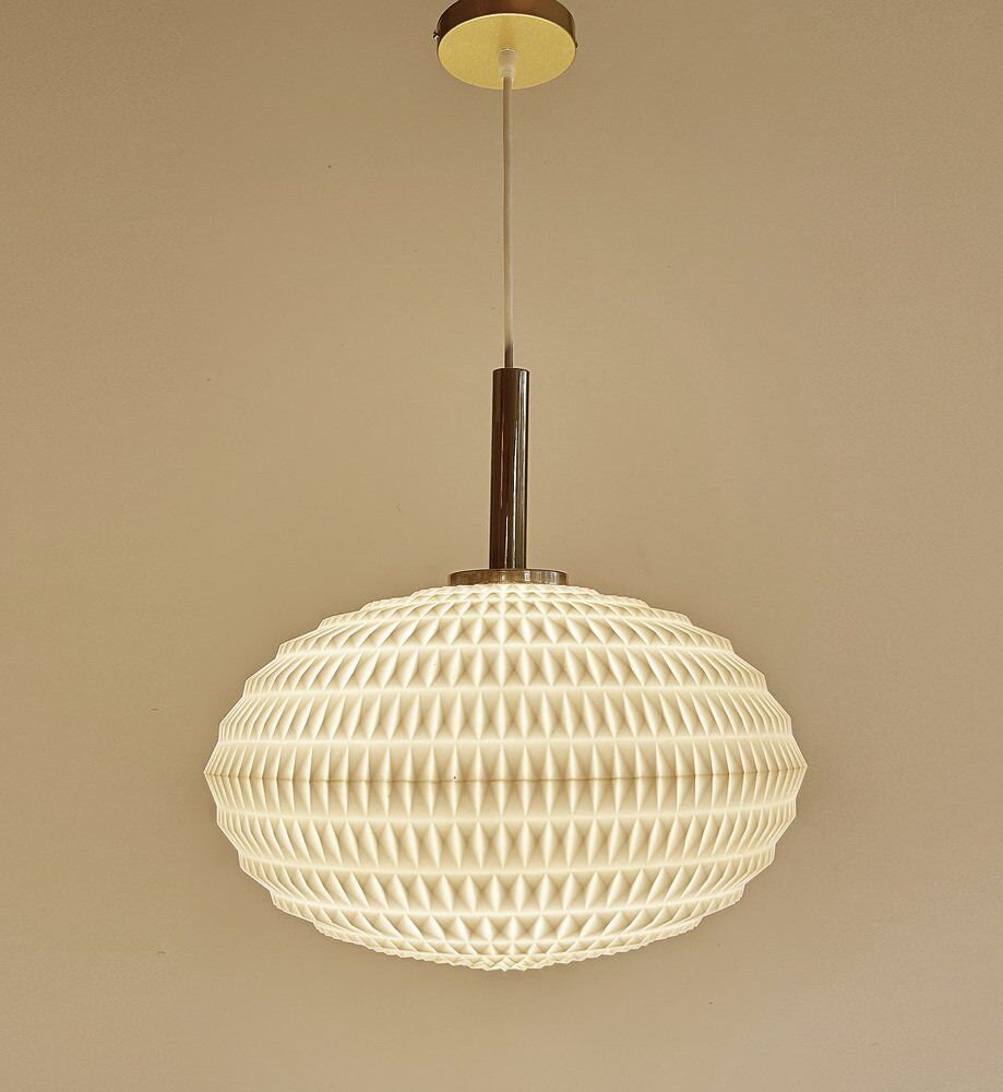 Vintage scandinavian pendant light , 1960s