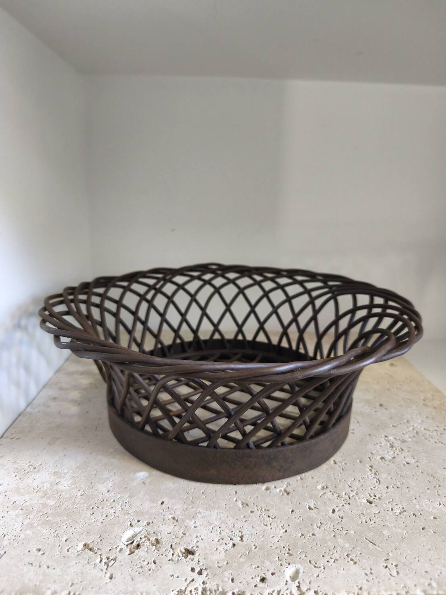 Wrought iron planter