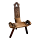 Brutalist tripod chair