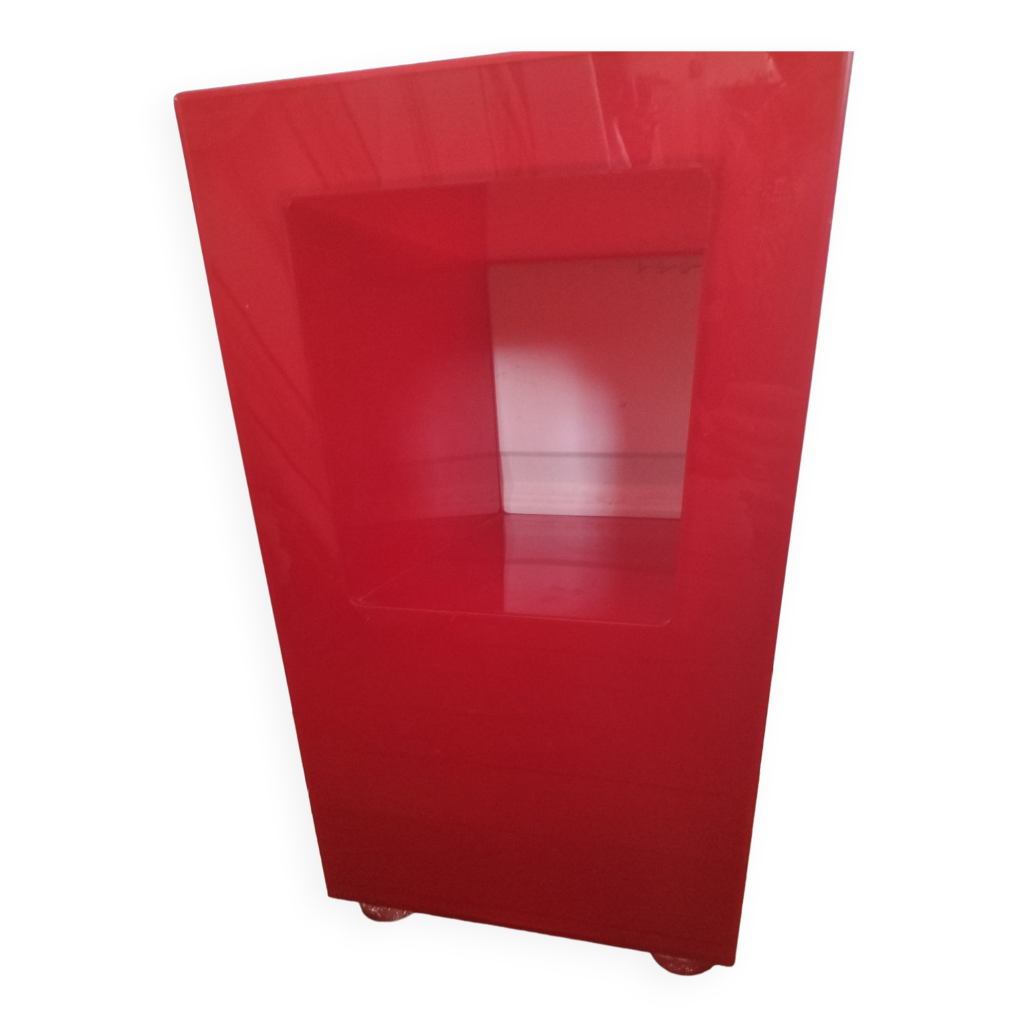Table d'appoint ou de chevet lumineuse plexiglas