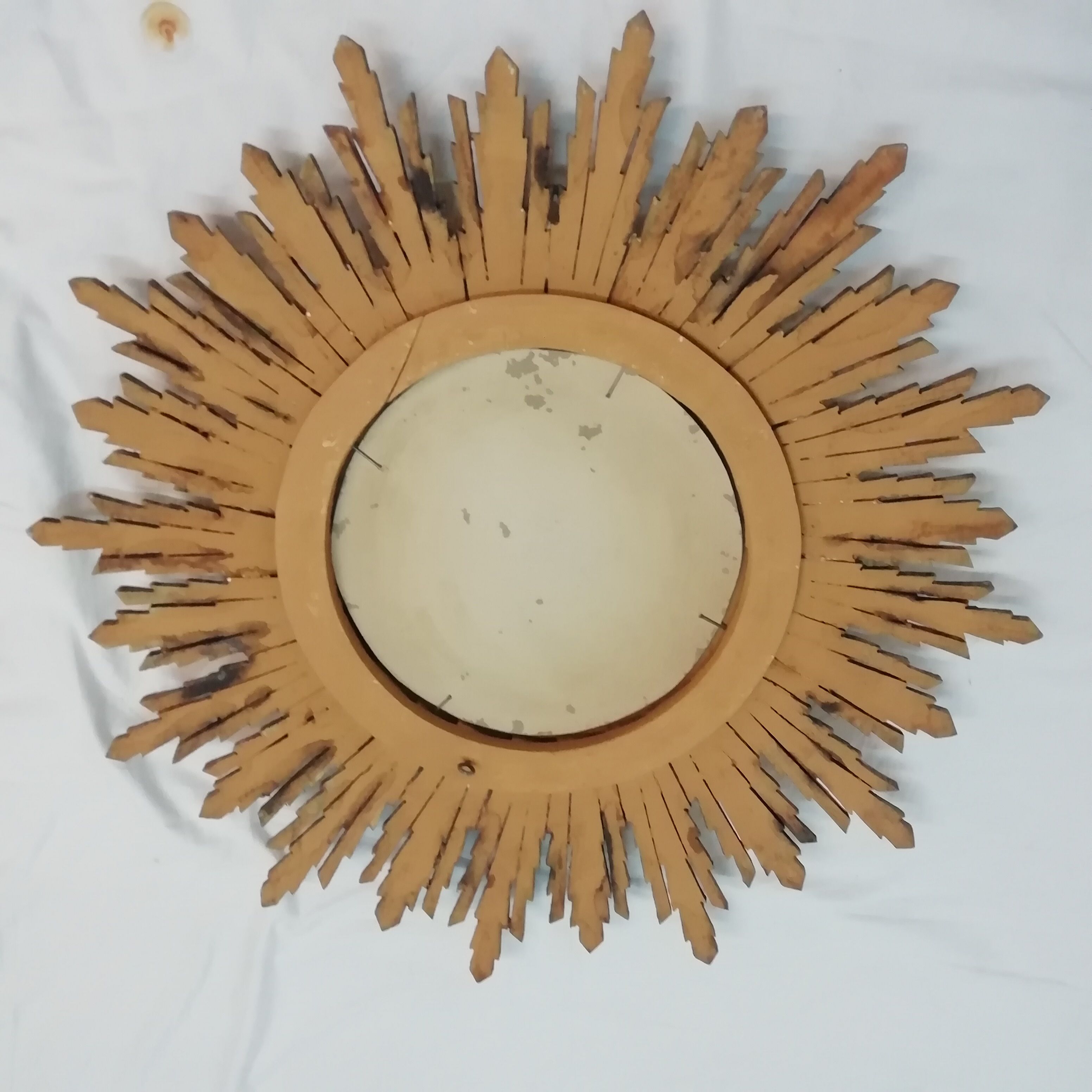 Wooden sun mirror 1960