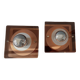 Pair of "Disco" wall lights Jocelyne Trocmé for Oxar 1970, Vintage.