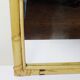 Large bamboo arch wall mirror, Italian, Riviera style, 1950s-60s.