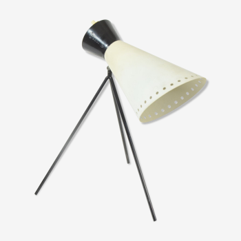 Lampe vintage par Josef Hôrka Tripod pour Napako, Tchécoslovaquie 1960