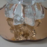 Skyscraper lamp foot mirror and crystal