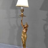 Regulate Lamp, Art Nouveau style, signed C.Rosa – Mid 20th century