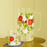 Gobelet en cristal fraise