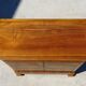 Commode en noyer et ronce de noyer style Louis Philippe