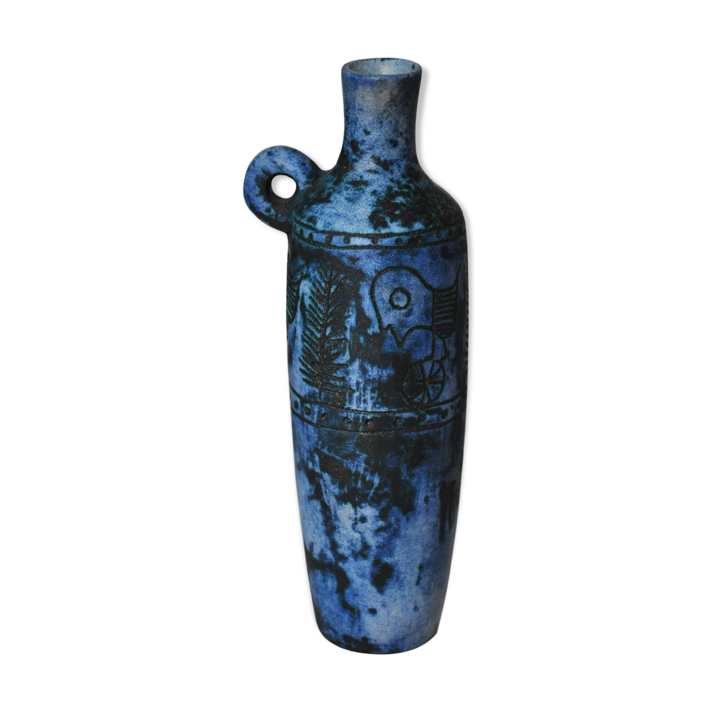 Ceramic soliflora signed Jacques Blin