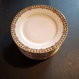 Fine porcelain dessert plates