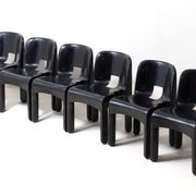 Ensemble de 6 chaises 'Universale' par Joe Colombo