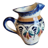 Henriot Quimper milk jug Brittany mid-20th century
