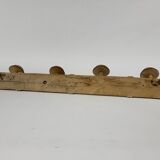 Vintage wooden coat rack