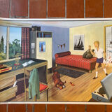 Ogé Hachette poster "the child's room and the circus"