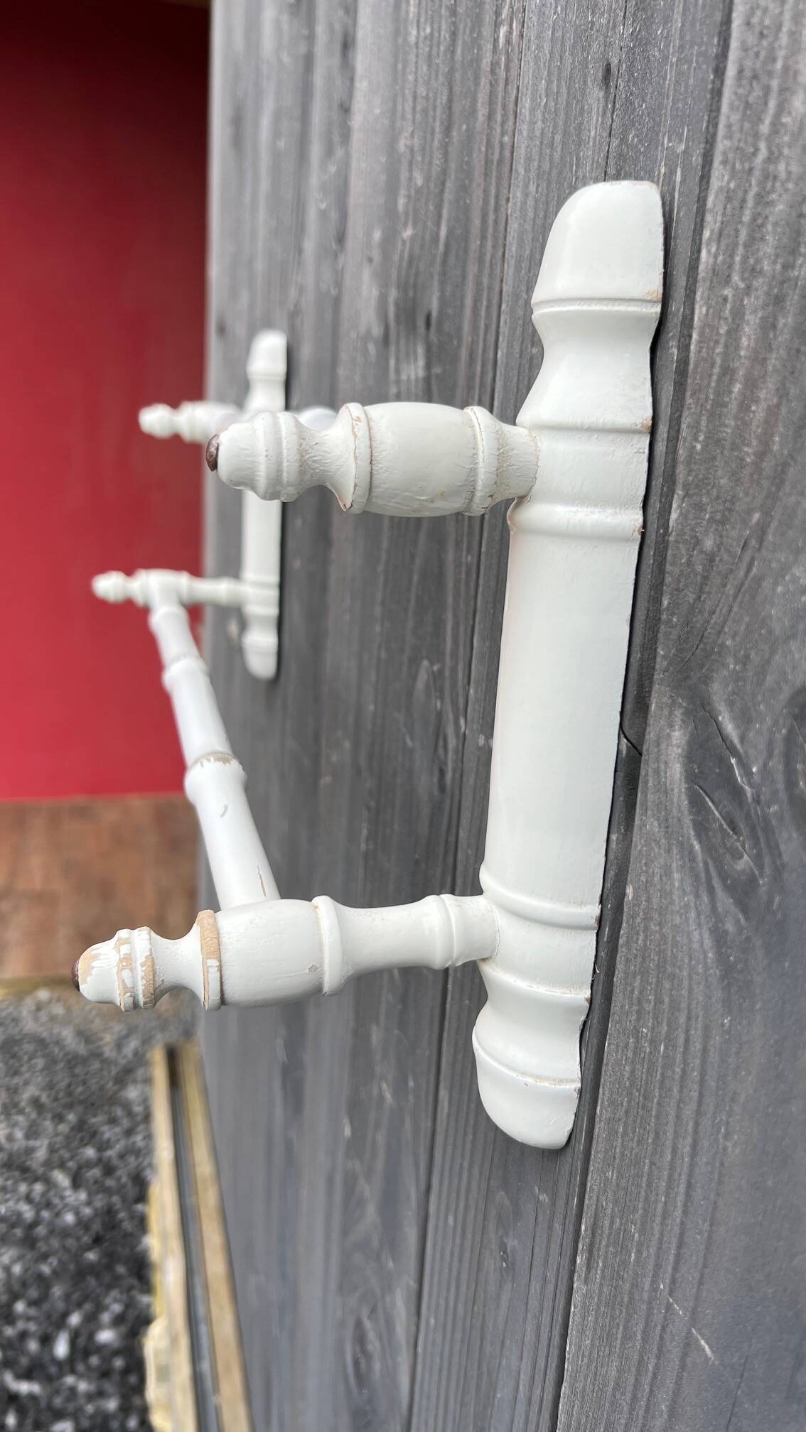 Vintage wooden napkin holder