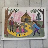 Set 6 Fernand Nathan School Posters 1965