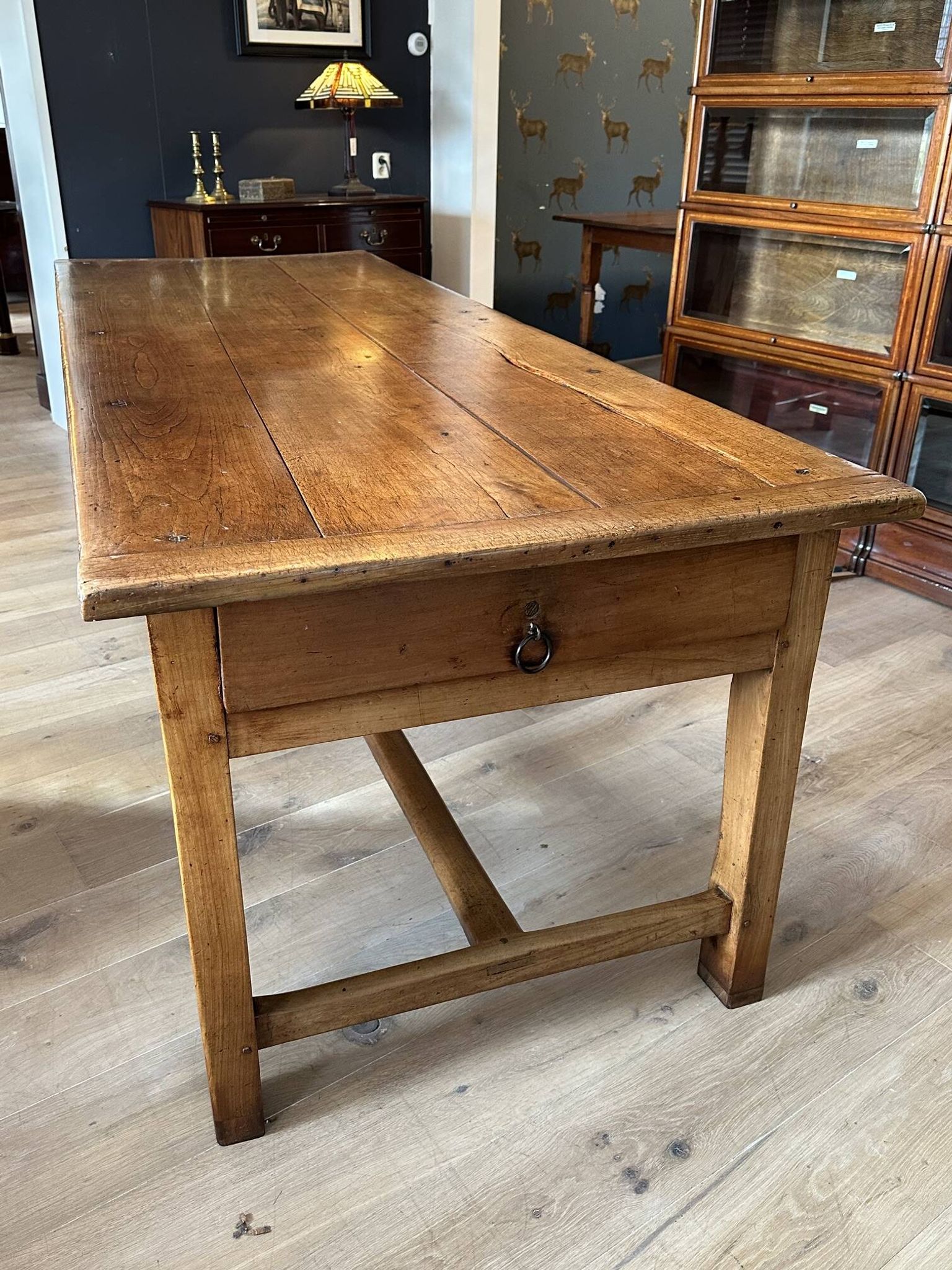 Large cherrywood farmhouse