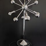 Lampe spoutnik chromée vintage