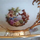 Gold porcelain coffee service