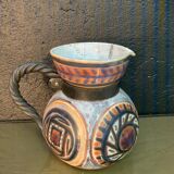 Pitcher in ceramic Jacques Poussine 1960s