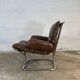 Fauteuil "Wing" en cuir, Harald RELLING, 1980s
