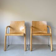 Set of vintage Thonet chairs model S320