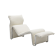 "Lysmasken" chaise longue in aluminium and canvas, designed by Eric Sigfrid Persson, 1970s.