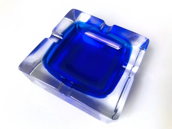 Cendrier Vintage • JG Durand • Cristal d’Arques • 1970-80