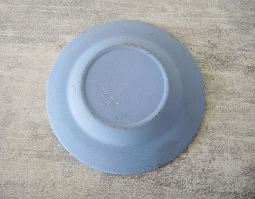 Old Wedgwood Blue Jasperware Cup: mythological décor