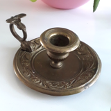 Brass candle holder