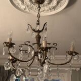 Chandelier with tassels