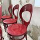 Set 6 chaises bistrot Baumann modèle Mouette