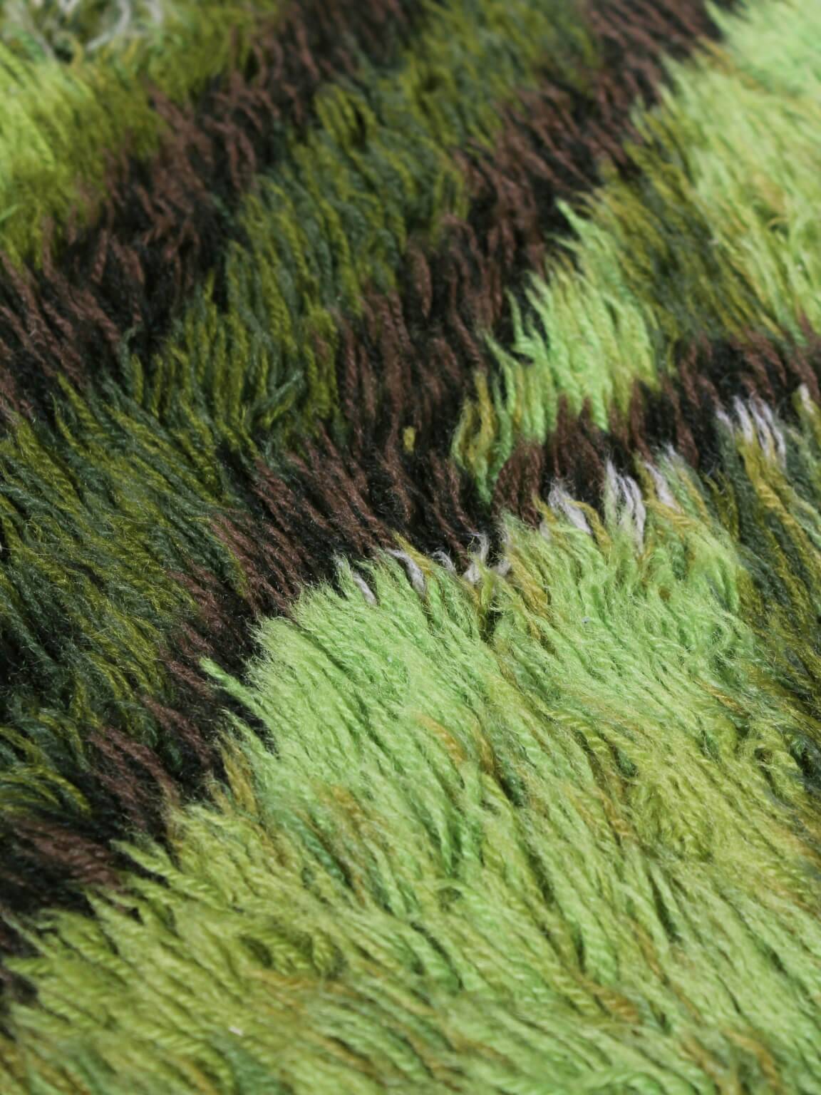 Marianne Richter “Kolmården” Pure Wool Rya Rug, 135x200cm