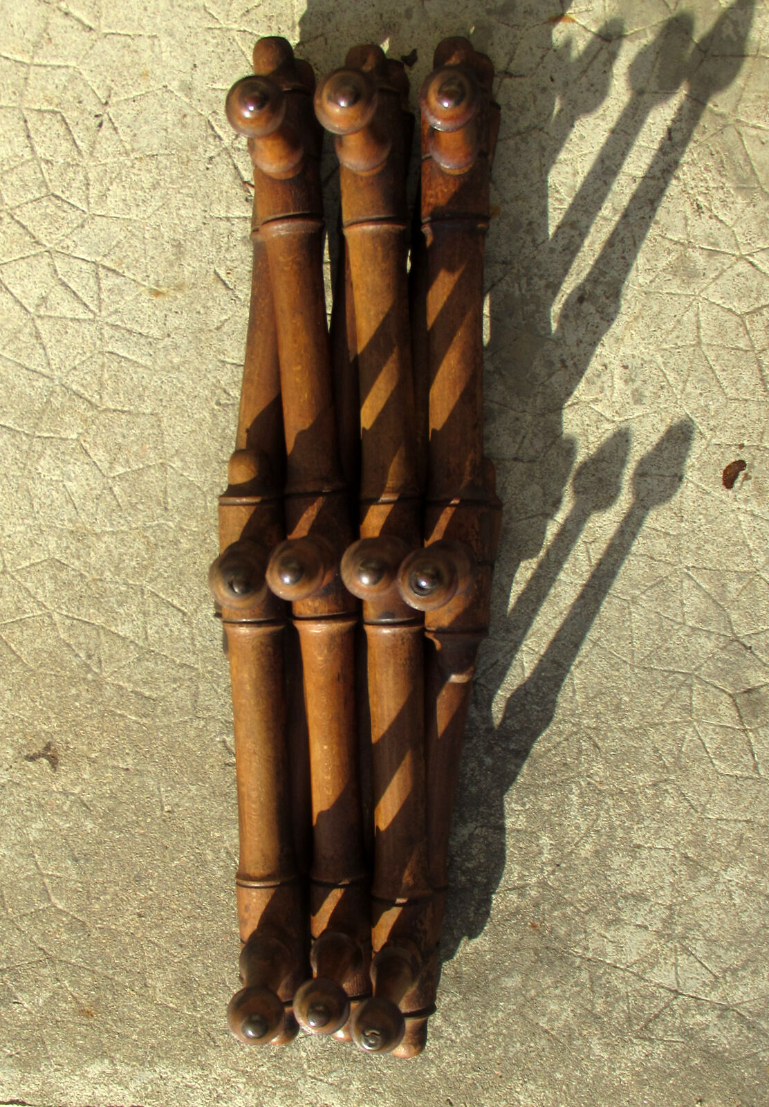 Wall coat rack, bamboo style
