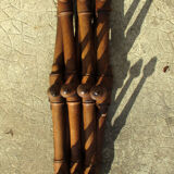 Wall coat rack, bamboo style