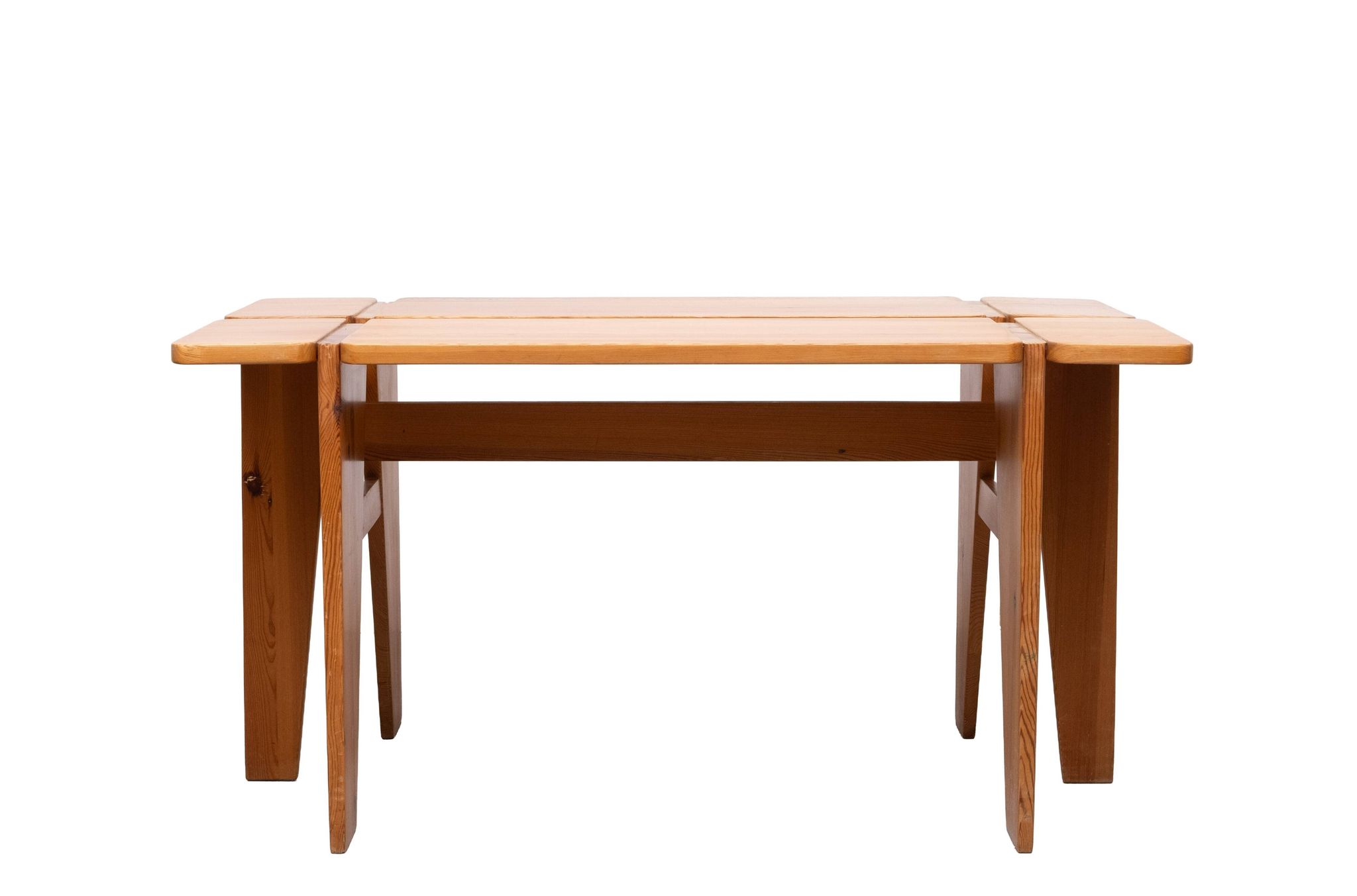 Unique Rauni Peippo Apila Pine  table Finland 1960