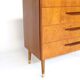 Commode scandinave en teck, Suède années 60