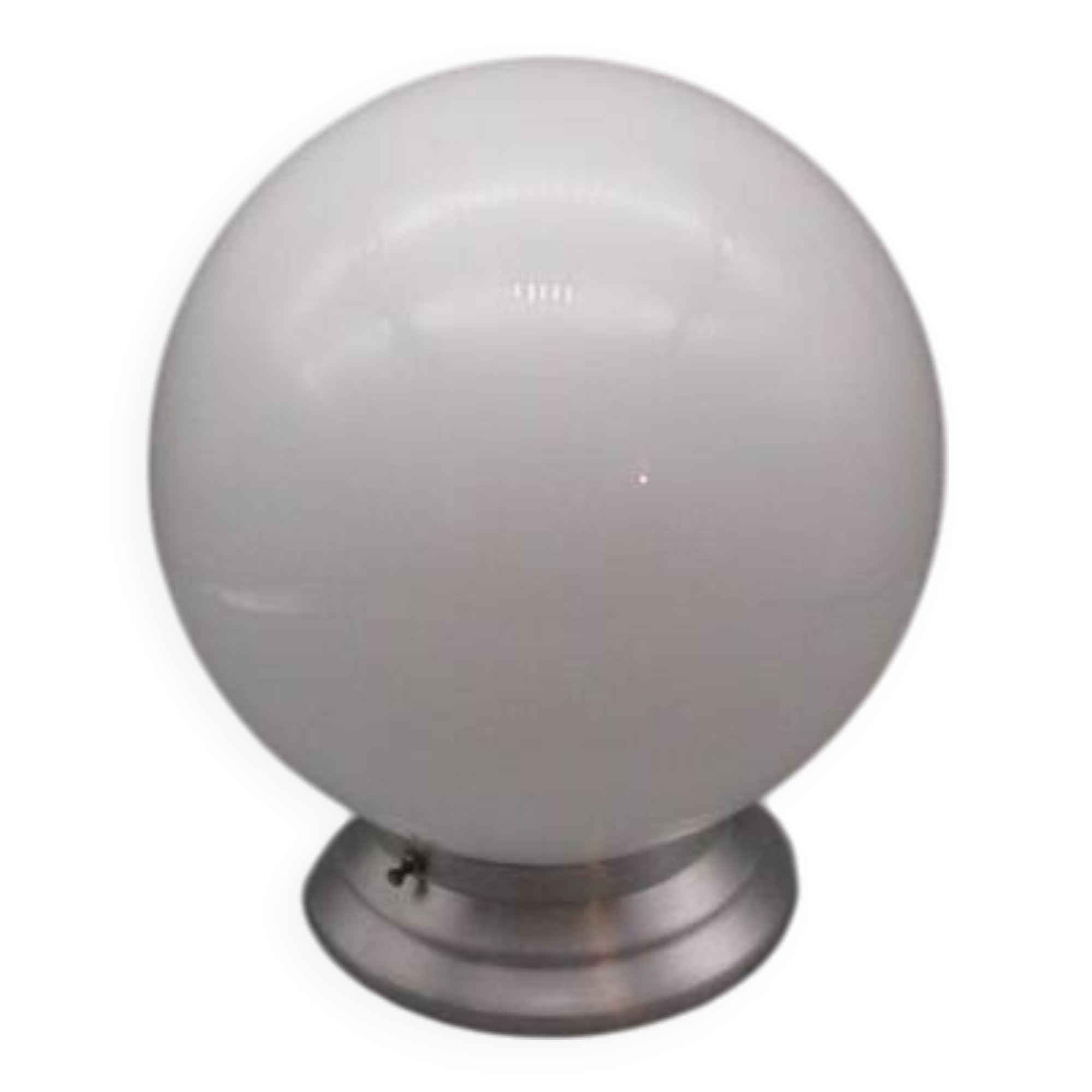 Art Deco opaline ball ceiling light