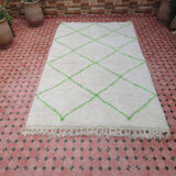 Carpet wool Beni Ouarain Moroccan Berber 250 x 154 cm