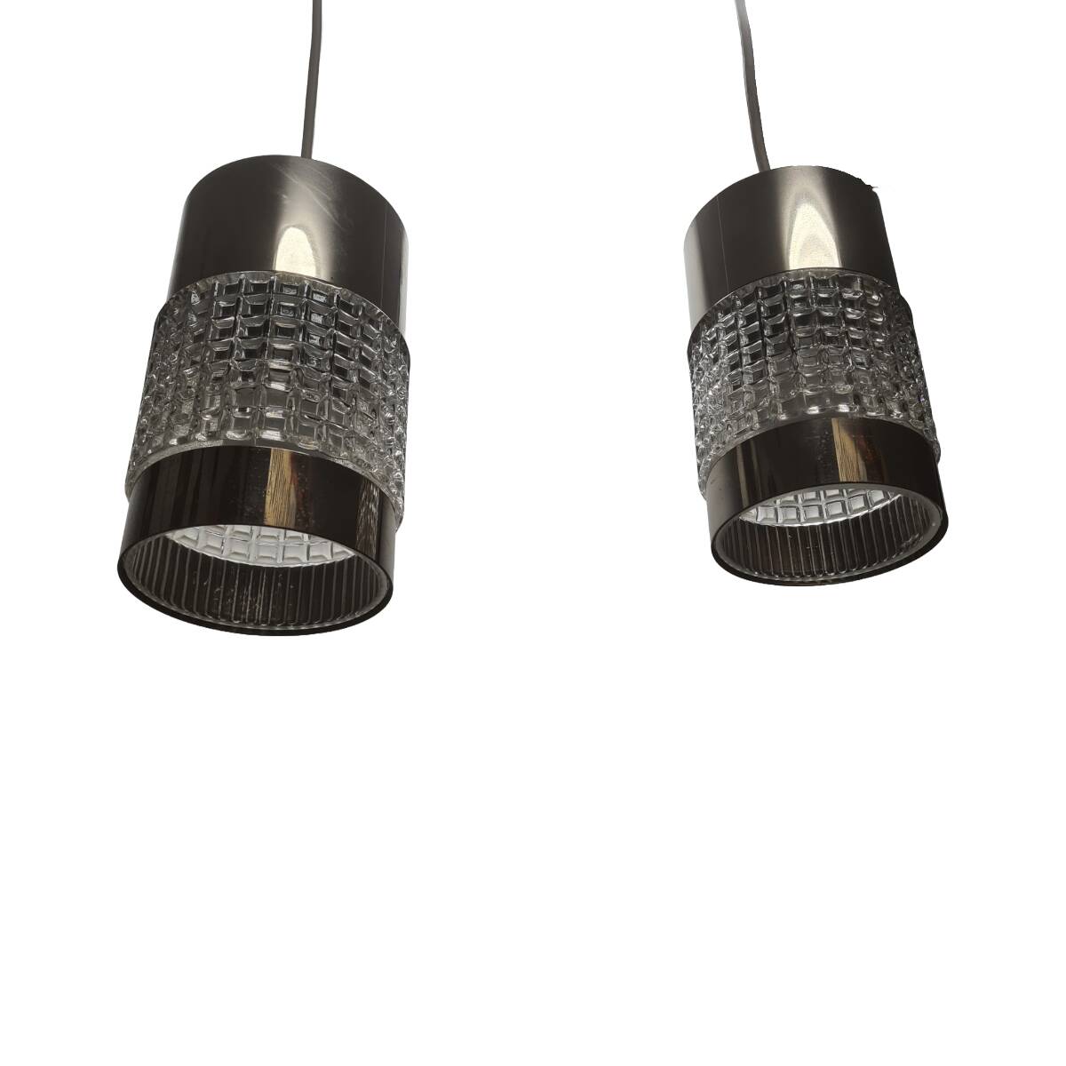 Vintage Space Age Pendant Lamps, 1970s