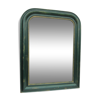 Miroir 1900 vert mordoré 51x69cm