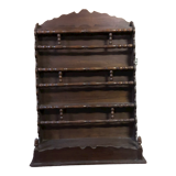 Walnut shelf to hang or place on a piece of furniture