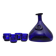 Cobalt Blue Viking Decanter and Cups, Holmegaard Glasværk, 1962