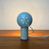 Swiss minimalist magnetic table lamp from the mid-century space age, 1960s.