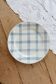 Vintage serving dish Moulin des Loups model Blue Grey Tablecloth